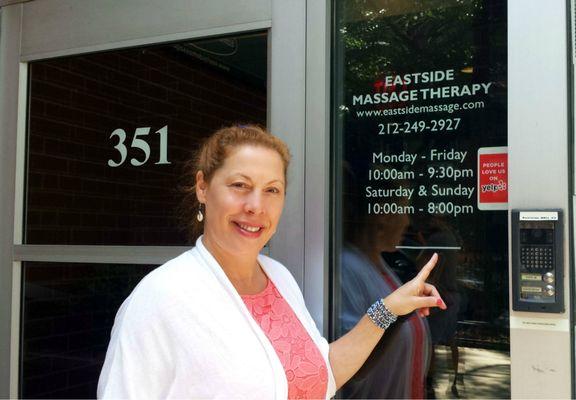 Our Director, Robin Ehrlich, welcomes you to Eastside Massage. Her passion for the massage therapy shines through each of our therapists.