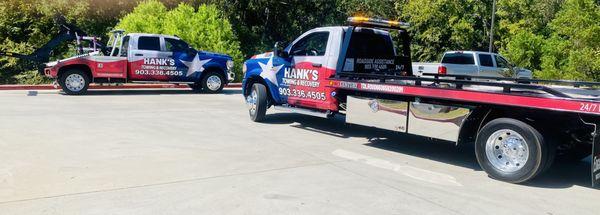 HANK'S TOWING & RECOVERY 24/7 SERVICE