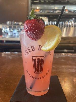 Prickly Pear Strawberry Lemonade