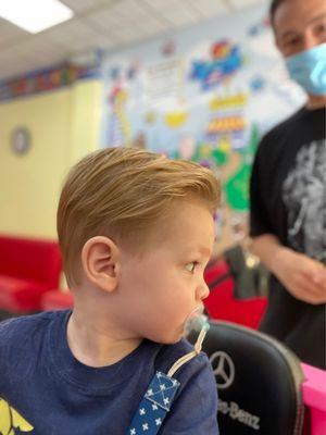 First Haircut & Style