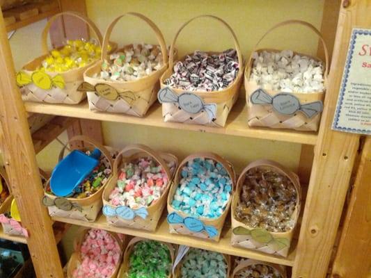 Salt water taffy