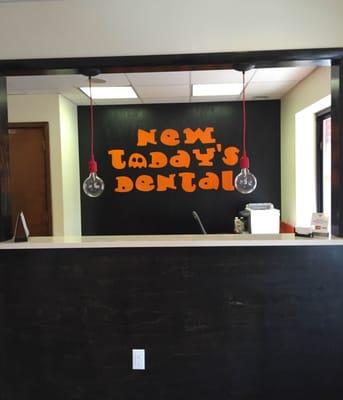 front desk area