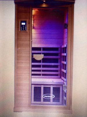 Infrared sauna therapy available!