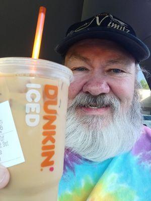 Can't pass the 1st Dunkin I've seen all day. Ice ice baby!! :-)