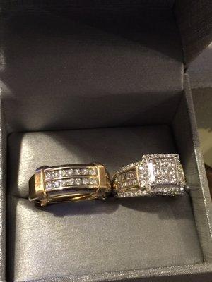 The rings we purchased with money not drug money or stolen ! The rings I have the receipt for. We purchased from zales.