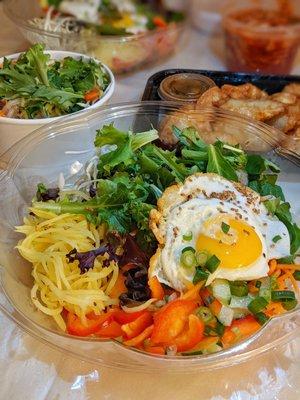 Vegetable bibimbap