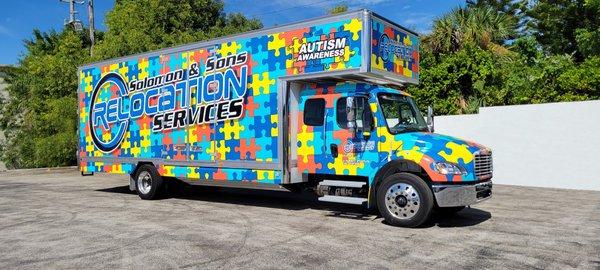 #AutismAwarness Truck