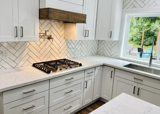 Finished kitchen remodel in Tacoma, WA