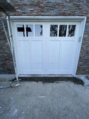 A new garage door installed by Bay Area Doors