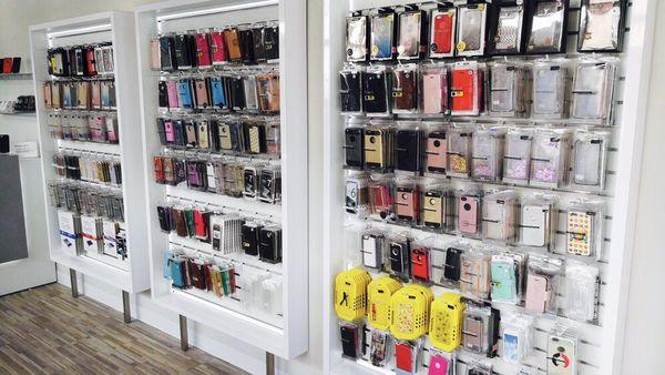 A huge verity of cases for all Phones