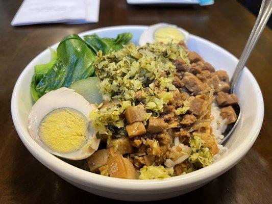 Taiwan Style Mince Pork Over Rice