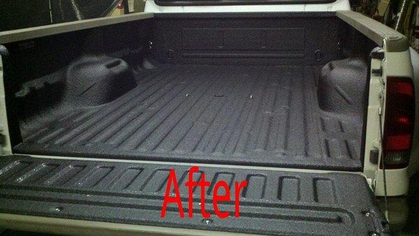 Non-Slip Reflex Spray-On Bed Liner.