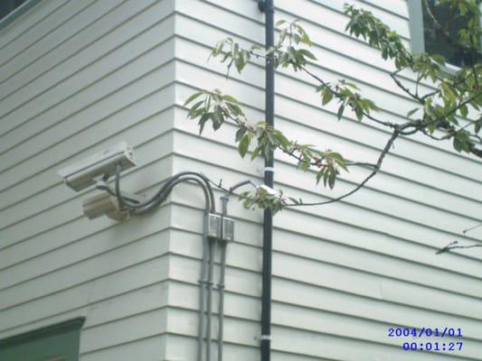 Security Camera and IR Illuminator