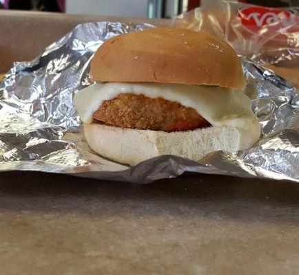 Regular menu, Italian Breaded Chicken with Provolone and Marinara