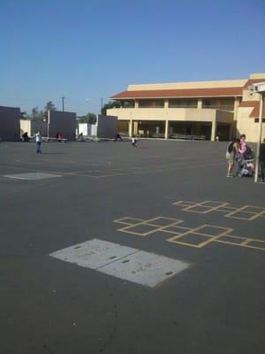 View of lunch area n auditorium