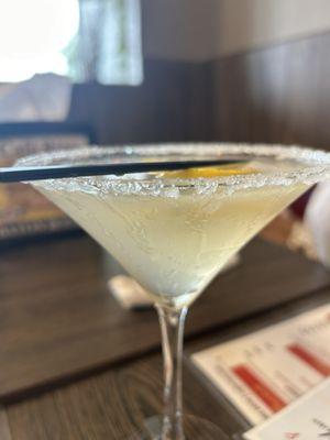 Lemon drop martini