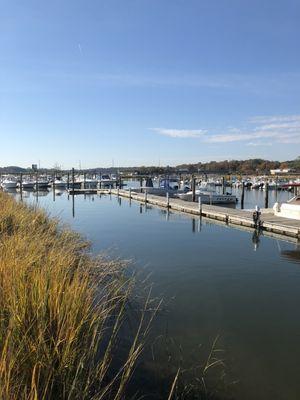 Looking at Matawan Creek in Keyport, N.J. Great destination to paddle and rent a canoe,kayak or SUP from A Canoe To You.