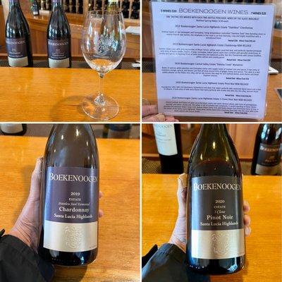 Glass by Glass Tasting - Wines and Price List - *2019 "Stainless" Chardonnay - *2020 3-Clone Pinot Noir! (11/02/22)