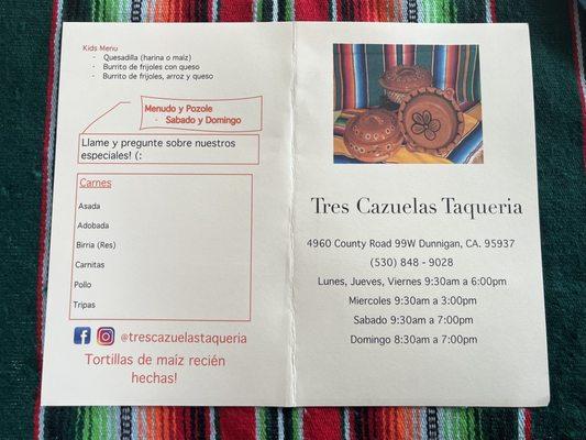 Tres Cazuelas Taqueria