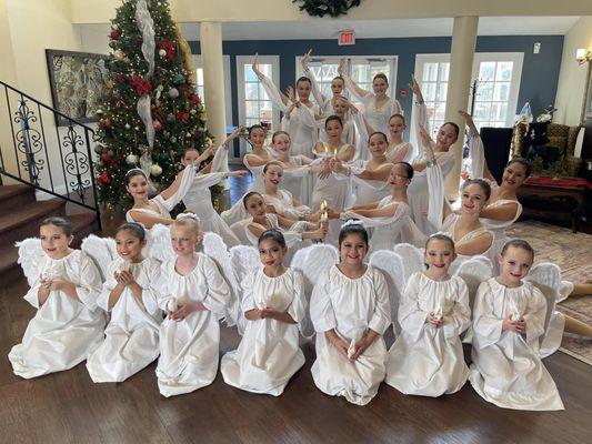 From our Angels of Dance Ministry spiritual Christmas show 2023