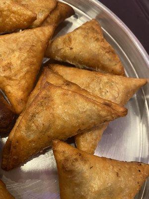 Samosas.