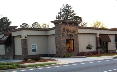 The original Walker Pharmacy location is location on Northside Drive (Hwy 80) West.