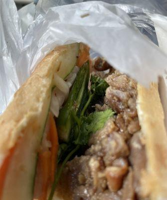 Grilled Pork Banh Mi