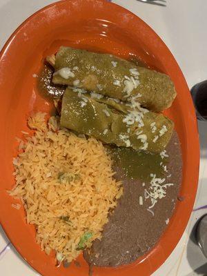 Enchiladas Verdes