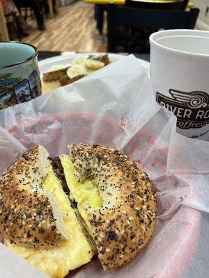 Bagel sandwich