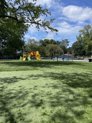 Hudson county park in Bayonne