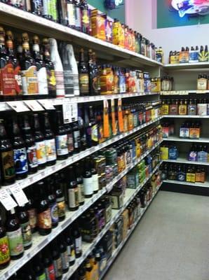 Good selection of Craft Beer