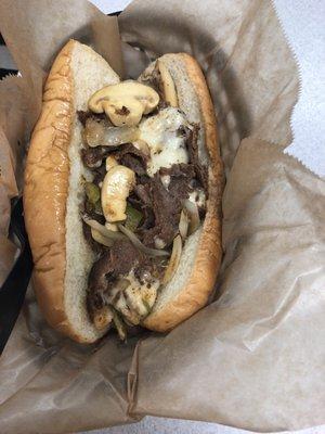 Philly cheesesteak