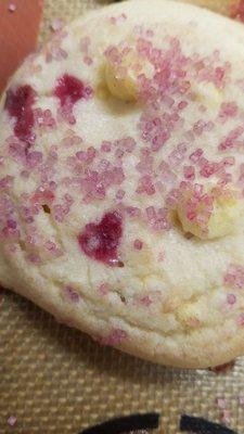 Raspberry Lemonade cookie!