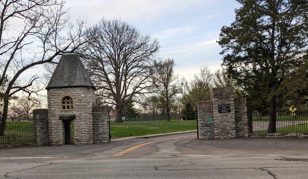 Entrance to Tilles County Park