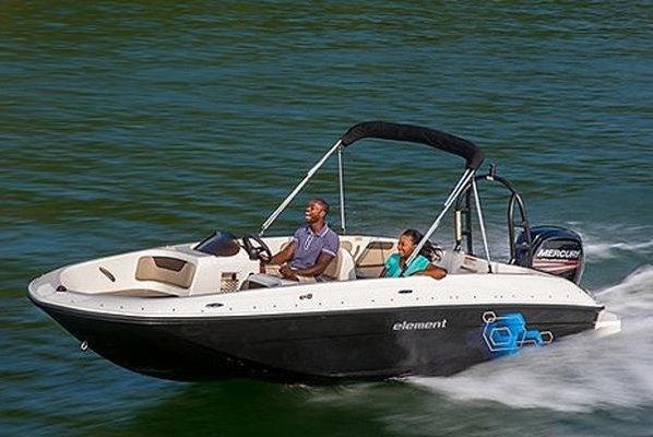 2021 18ft. Bayliners with a 115 hp for rent