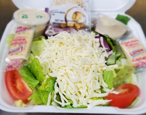 Arco Salad w creamy italian