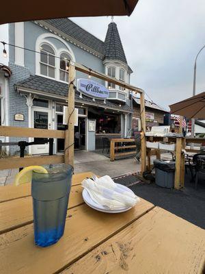 Patio seating