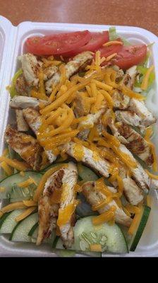 Grilled chicken salad