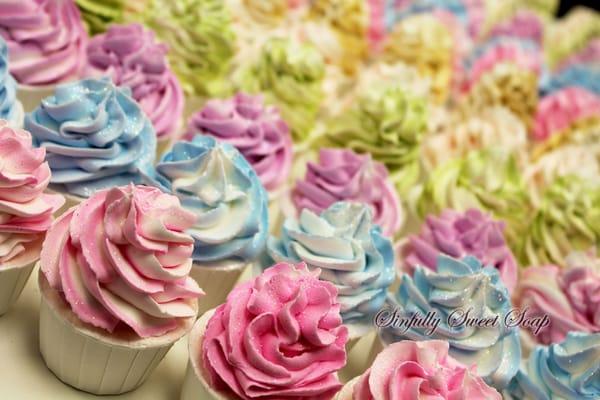 Bubble Bath Cupcakes $2.95 each in store and online