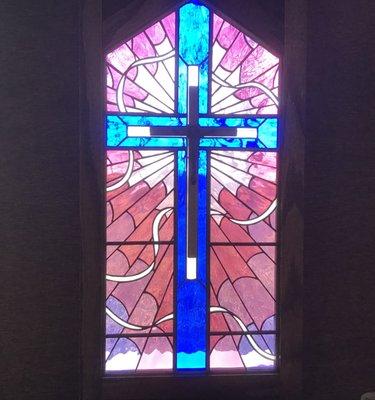 Custom prototype window, finished window is 11' wide x 21' tall