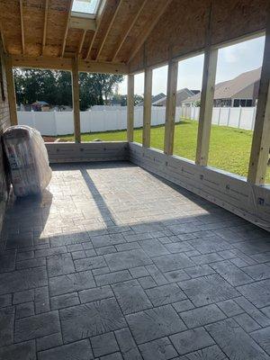 Stamped concrete Murfreesboro, TN