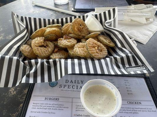 Fried pickles