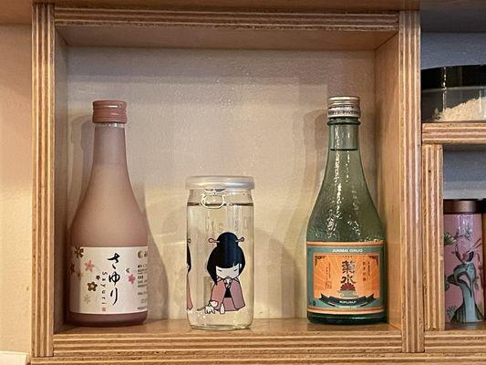 Sake selections