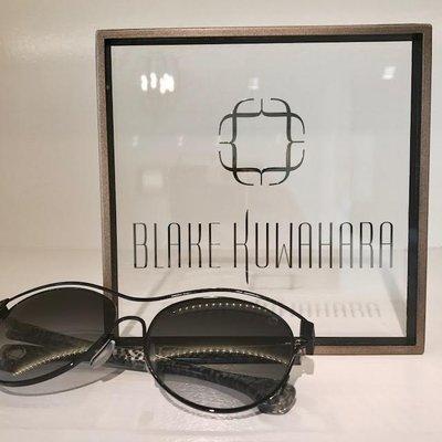 One of the hottest eyewear designers, Blake Kuwahara, creates a "frame-within-a-frame" masterpieces! Introducing these beauties to SA!