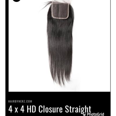 4x4 HD closure straight