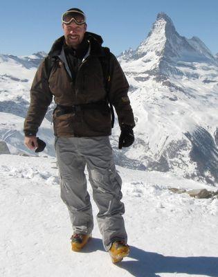 There's nothing quite l like skiing in Europe. This one is from Zermatt  with the Matterhorn in the background