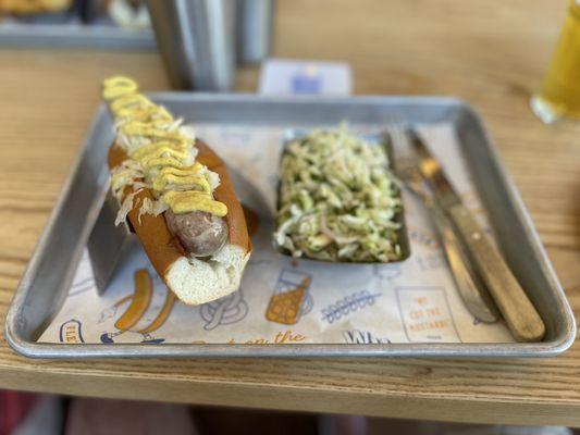 Brat & Slaw