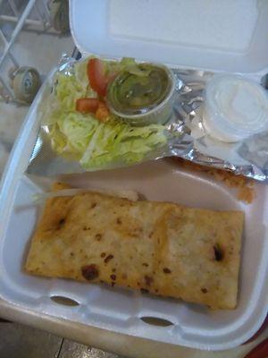 $14 Chicken Chimichanga? (Chicken MIA Mostly Chimichanga)