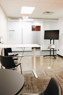 Waiting Area With Open Desks