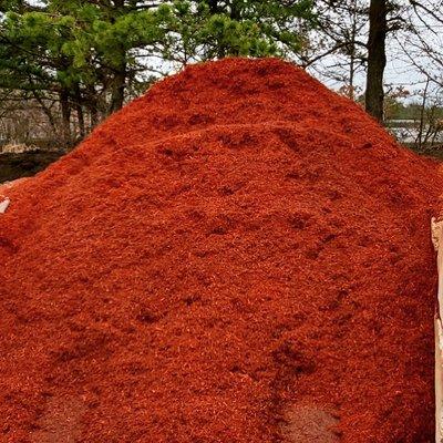 Red mulch